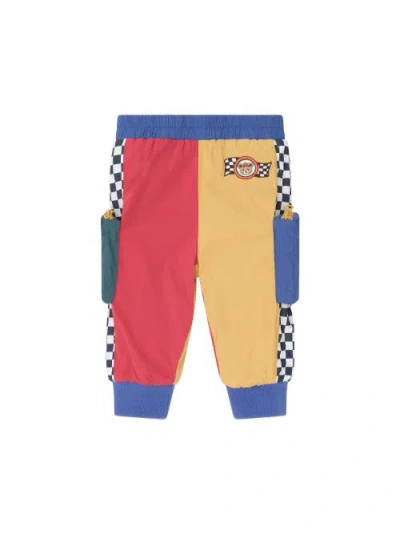 Huxbaby Retro Motosport Trackpant In Multi