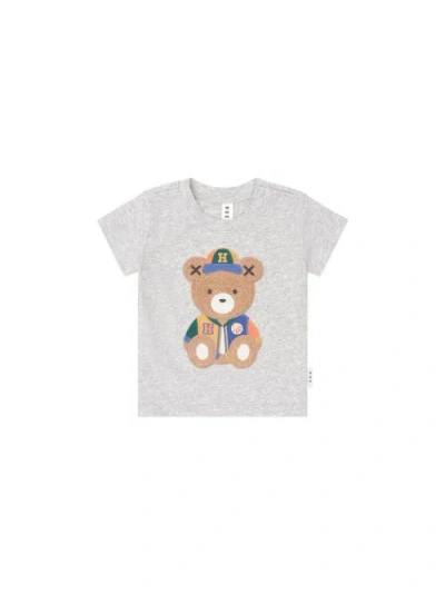 Huxbaby Varsity Hux Grey Tee In Gray