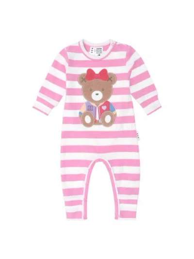 Huxbaby Varsity Huxette Romper In Multi