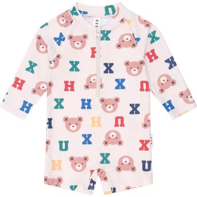 Huxbaby Kids'  Varsity Letter Hux Rashie In Multi