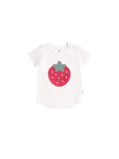 Huxbaby Very Strawberry Tee In White