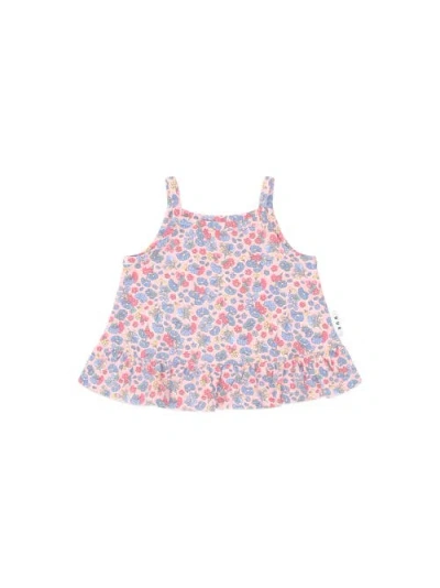 Huxbaby Vintage Floral Peplum Top In Multi