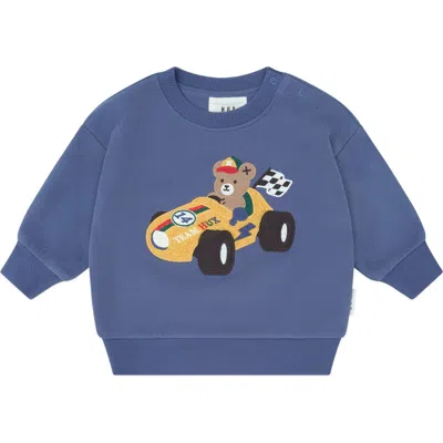 Huxbaby Kids'  Vroom Vroom Hux Sweatshirt In Blue