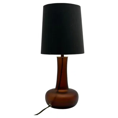 Pre-owned Høvik Lys C.1960s Willy Johansson Design Table Lamp, Høvik, Norway In Black