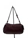 Hvisk Women's Elbie Shoulder Bag In Burgundy In White