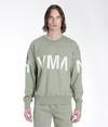Hvman Crew Sweatshirt In Aspen In Multi