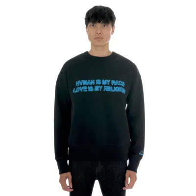 Hvman Crystal Crew Sweatshirt In  Love