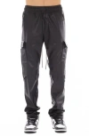 Hvman Faux Leather Cargo Pants