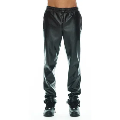 Hvman Faux Leather Joggers