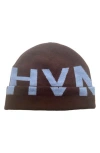 Hvman Knit Cap In Brown