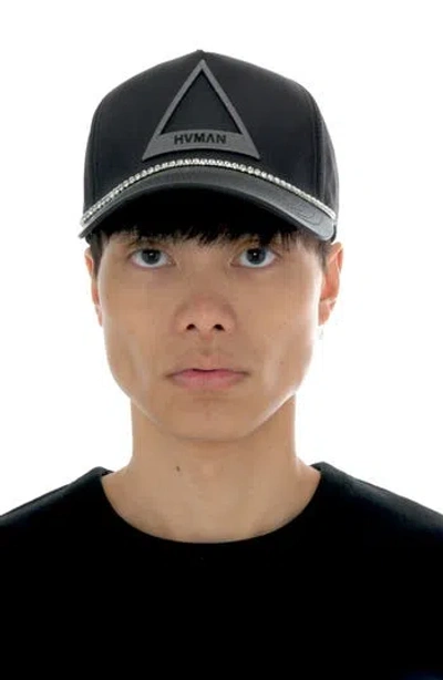 Hvman Logo Embroidered Baseball Cap