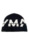 Hvman Logo Knit Beanie In Multi