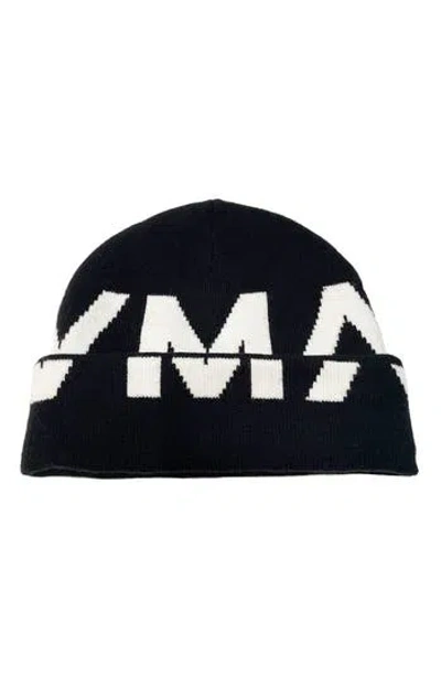 Hvman Logo Knit Beanie In Multi