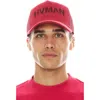 Hvman Logo Trucker Hat In Red