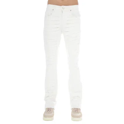 Hvman Mars Bootcut In White