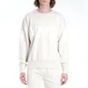 Hvman Men's Crew Sweatshirt In Cream In White