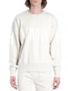 Hvman Logo Crewneck Sweatshirt In Cream