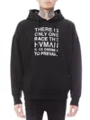 Hvman Graphic Pullover Hoodie In Black