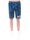 Hvman French Terry Shorts In Blue