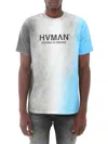 HVMAN MEN'S OMBRE LOGO T-SHIRT