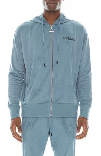 HVMAN HVMAN MICROFIBER ZIP HOODIE
