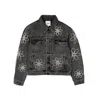 Hvman Mk3 Denim Jacket In Gray