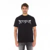 Hvman Novelty Tee "chrome" In Black