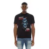 Hvman Dna Graphic T-shirt In Black
