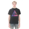 Hvman *novelty Tee " Face" In Black In Black