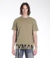 Hvman Cotton Logo Tee In Multi