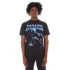 Hvman Novelty Tee "metal Triangle" In Black