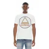 Hvman Mosaic Logo Graphic T-shirt In White