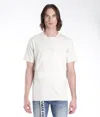 Hvman Triangle Oversize Cotton Logo Graphic Tee In White