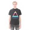 Hvman Novelty Tee "pixel" In Black In Black