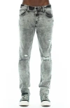 Hvman Punk Stretch Super Skinny Jeans In Carbon