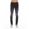 Hvman Strat Ripped Super Skinny Jeans In Black