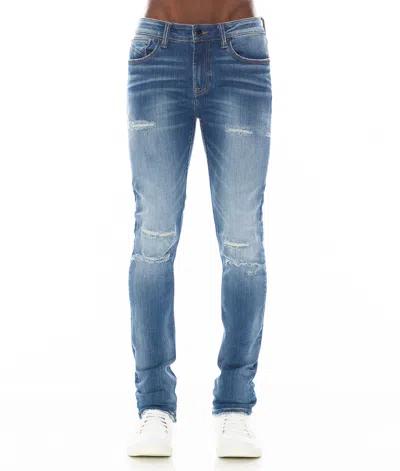 Hvman Strat Super Skinny Fit Jean In Tuscany In Blue