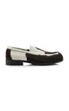Hvoya Exclusive Bowie Cow-print Pony Hair Loafers In Multi