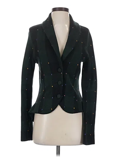 Pre-owned Hwr Cardigan Sweater In Green