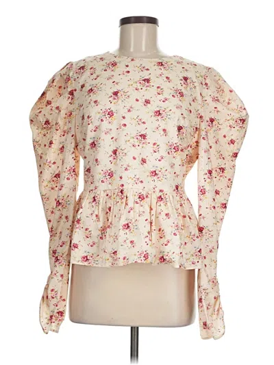 Pre-owned Hyacinth House 3/4 Sleeve Blouse In White