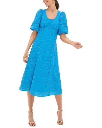 Hyacinth House Ainsley Midi Dress In Blue