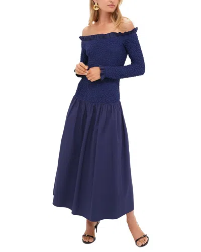 Hyacinth House Angola Maxi Dress In Blue