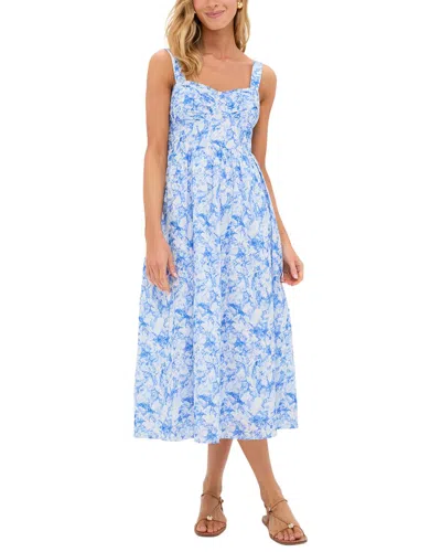 Hyacinth House Annette Midi Dress In Purple
