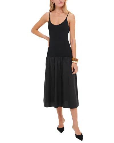 Hyacinth House Ayden Midi Dress In Black