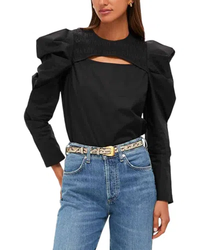 Hyacinth House Beckett Blouse In Black