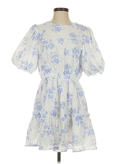 Pre-owned Hyacinth House Casual Dress In Blue