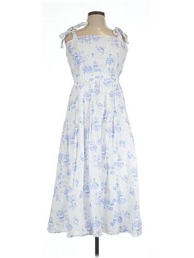 Pre-owned Hyacinth House Casual Dress In Blue