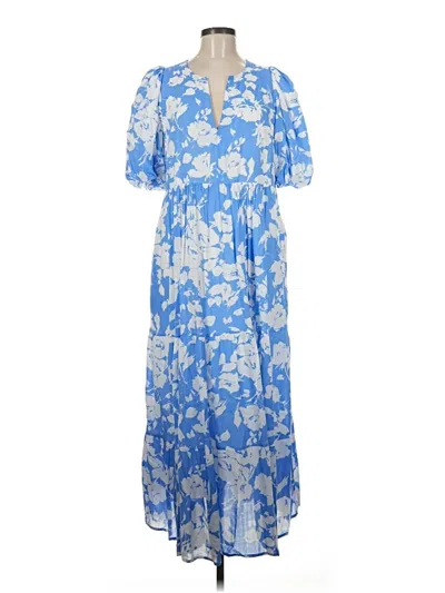 Pre-owned Hyacinth House Casual Dress In Blue