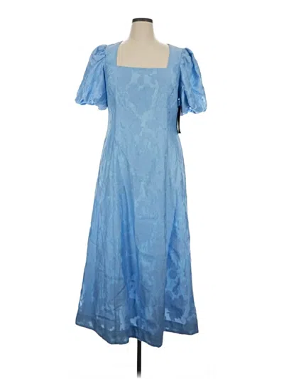 Pre-owned Hyacinth House Casual Dress In Blue