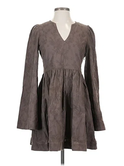 Pre-owned Hyacinth House Casual Dress In Gray
